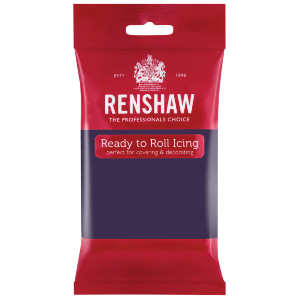 Renshaw Ready To Roll Deep Purple Icing 250g