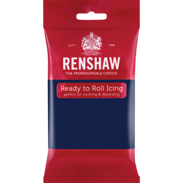 Renshaw Ready To Roll Navy Blue Icing 250g