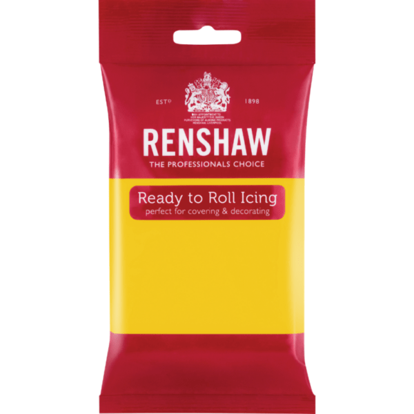 Renshaw Ready To Roll Yellow Icing 250g
